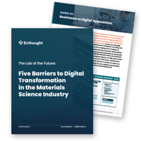 Enthought eBook: Five Barriers to Digital Transformation in the Materials Science Industry