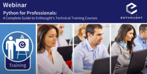 Python training for professionals