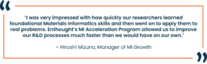 Enthought - Idemitsu Materials Informatics Case Study
